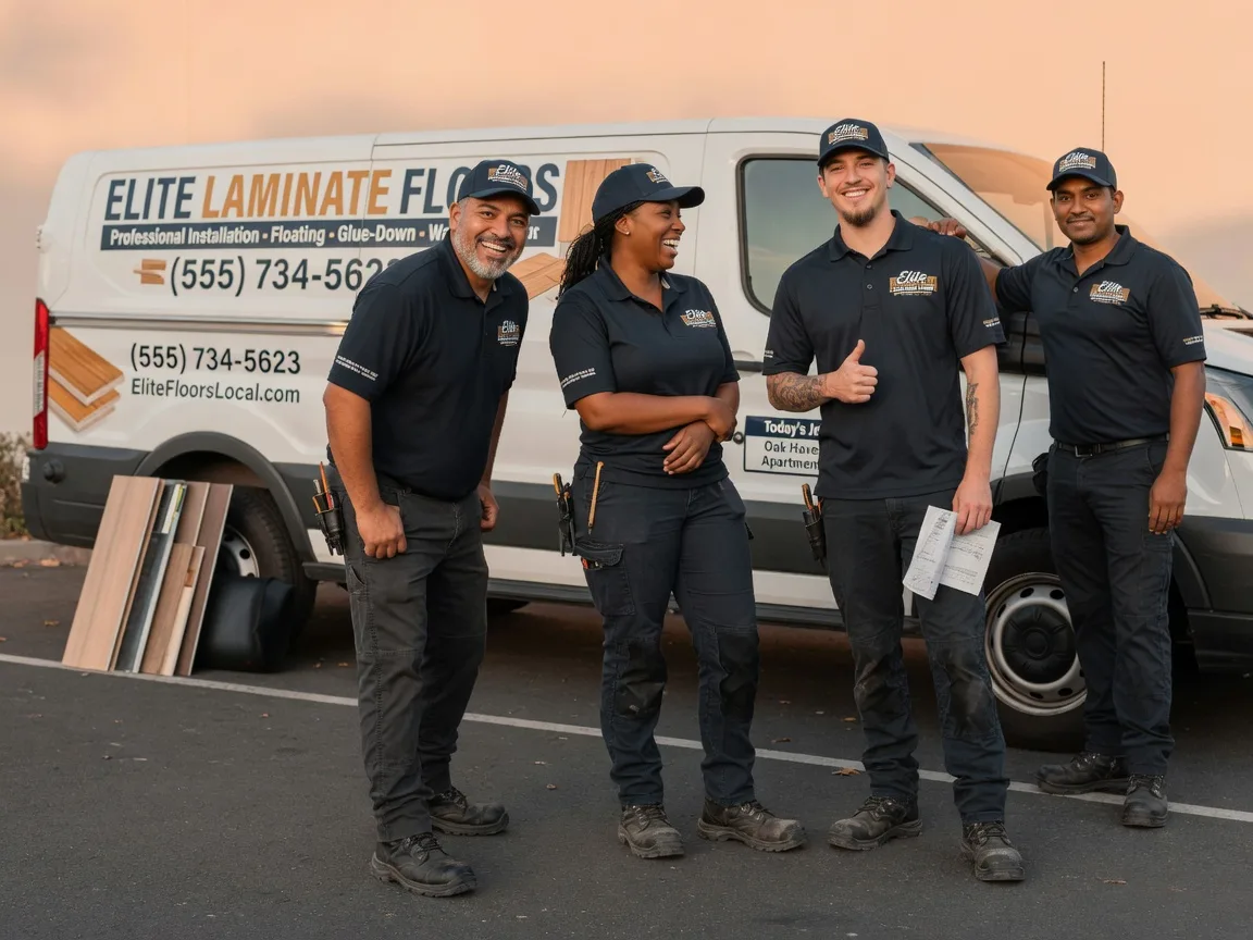 Laminate flooring installation company in Huggins, MO